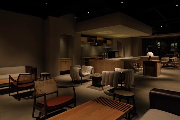 福岡博多サクラドウのプライベートサウナとカフェSKIFF