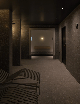 福岡博多サクラドウのプライベートサウナ 2-B