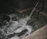 プライベートサウナルーム3-Dで水風呂にかけながさる超軟水